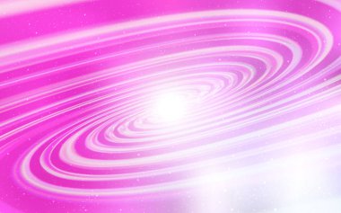 Kozmik yıldızlarla Açık Pembe vektör düzeni.