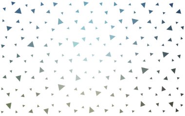 Açık Mavi, Sarı vektör üçgen mozaik doku.