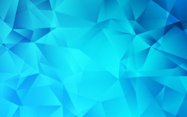 Hafif mavi vektör degrade üçgenler desen.