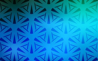  Çokgen tarzı ile desen.