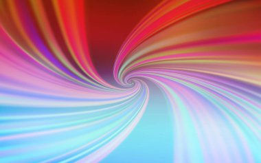 Açık Mavi, Wry çizgileri olan kırmızı vektör şablonu.