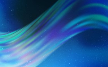 Mavi vektör doku ile Samanyolu yıldız ışık.