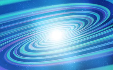 Gece gökyüzü desenle ışık mavi vektör yıldız.