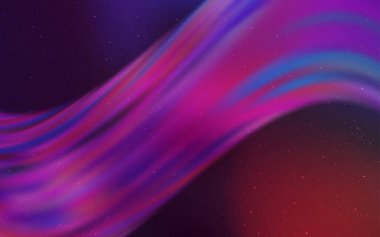 Gökada yıldızları ile açık pembe vektör arka plan.