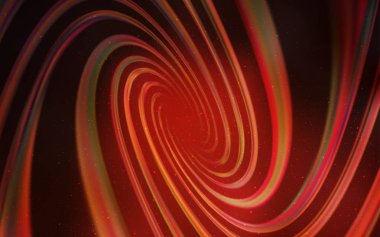 Işık turuncu vektör şablon alan yıldız.