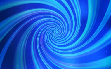 Gökada yıldız ışık mavi vektör arka plan.