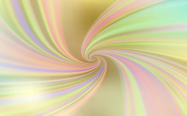 Açık Yeşil, wry çizgileri ile sarı vektör arkaplan.