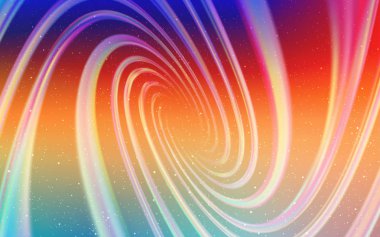 Çok renkli vektör doku ile Samanyolu yıldız ışık.