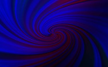 Koyu Pembe, bükülmüş çizgilerle mavi vektör düzeni.