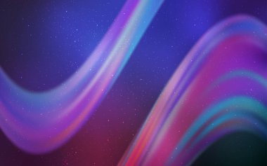 Işık mor, pembe vektör desen gece gökyüzü ile yıldız.