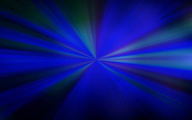 Koyu mavi vektör bulanık ve renkli desen.