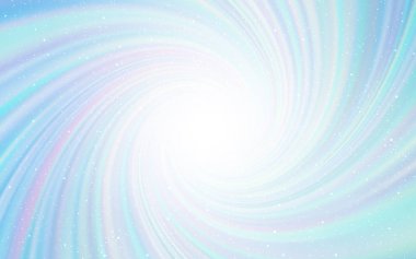 Kozmik Yıldızlar ile açık mavi vektör düzeni.