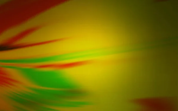 Vert foncé, Vecteur jaune abstrait fond flou . — Image vectorielle