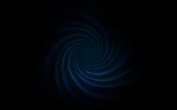 Fond vectoriel bleu foncé avec étoiles de galaxie . — Image vectorielle