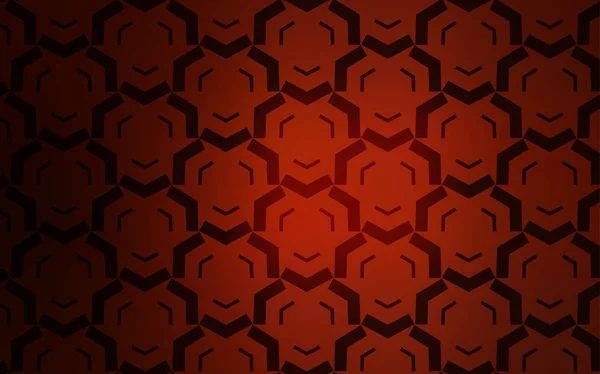 Diseño vectorial rojo oscuro con líneas dobladas . — Archivo Imágenes Vectoriales