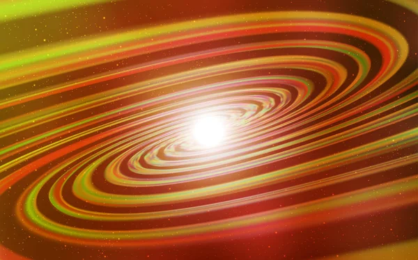 Kozmik yıldızlarla Açık Turuncu vektör düzeni.