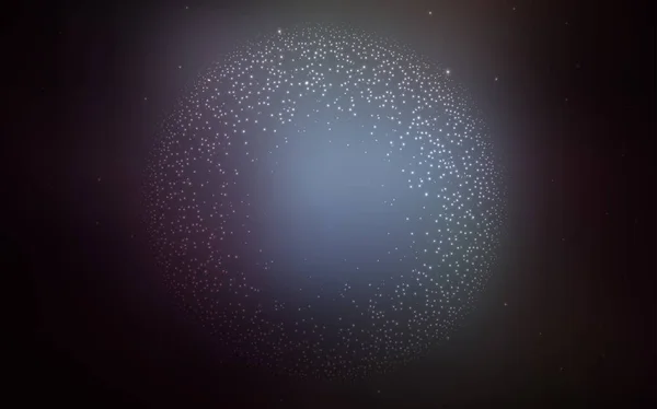 Tmavě modrý vektor textura s hvězdy Mléčné dráhy. — Stockový vektor
