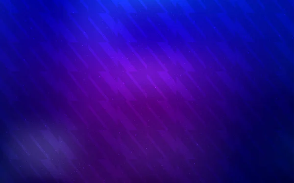 Morado oscuro, textura vectorial rosa con líneas de color . — Vector de stock