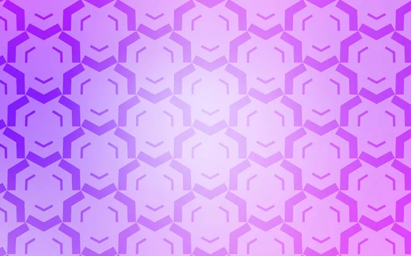 Light Purple vector background with curved lines. — Stock Vector