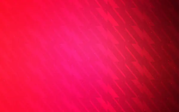 Modello vettoriale rosso chiaro con bastoni ripetuti. — Vettoriale Stock