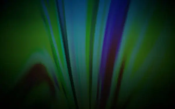 Fond flou coloré vecteur vert foncé. — Image vectorielle