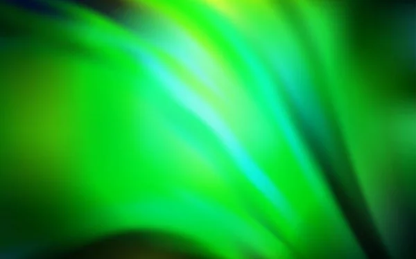 Темно-зеленый векторный глянцевый абстрактный фон. — стоковый вектор