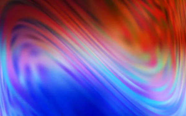 Hellblauer, roter Vektor abstrakter verschwommener Hintergrund. — Stockvektor