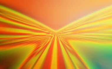 Açık Yeşil, alaycı çizgilerile Sarı vektör fon.