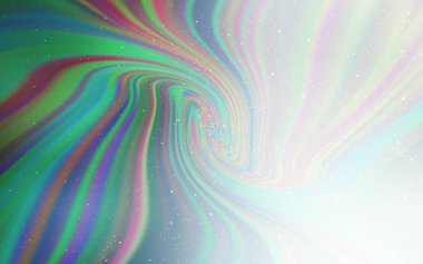 Gece gökyüzü desenle ışık mavi vektör yıldız.