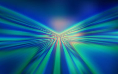 Eğri çizgileri olan hafif BLUE vektör arkaplanı.