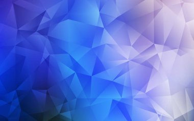 Açık Pembe, Mavi vektör çokgen yerleşimi.