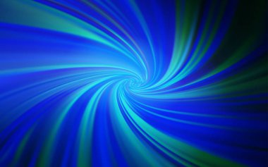 Koyu mavi vektör parlak soyut arkaplan.