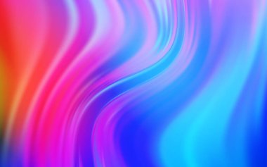 Açık mavi, kırmızı vektör renkli bulanık arkaplan.