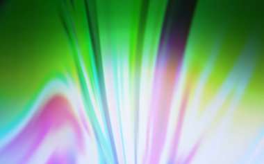 Açık Mavi ve Yeşil vektör soyut parlaklığı bulanıklaştırdı.