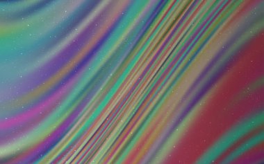 Kozmik yıldızlarla Açık Gri vektör düzeni.