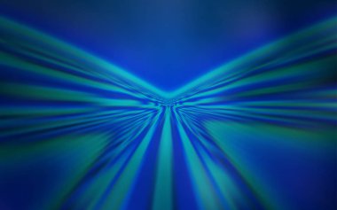 Bükülmüş çizgilerle hafif Mavili vektör arkaplanı.