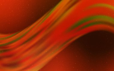 Uzay yıldızları ile Koyu Turuncu vektör şablonu.