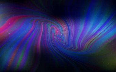 Koyu pembe, mavi vektör doku Samanyolu ile yıldız.