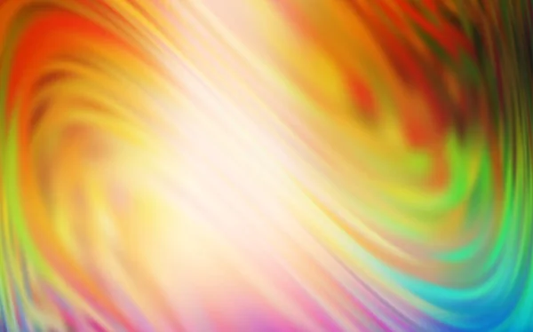 Licht Multicolor vector abstract wazig lay-out. — Stockvector