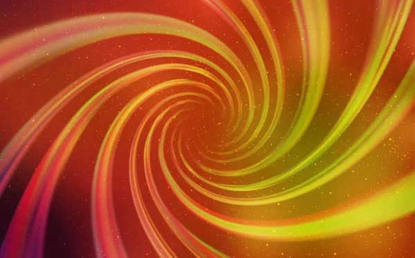 Işık kırmızı, sarı vektör düzen kozmik yıldız ile.