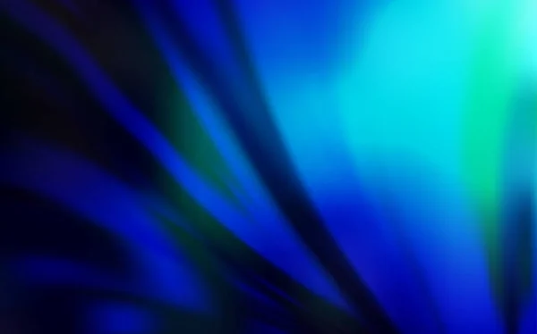 Donker blauw vector glanzend abstract achtergrond. — Stockvector
