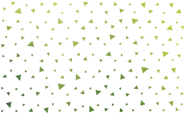 Lichtgrüner Vektor abstrakter Mosaikhintergrund. — Stockvektor