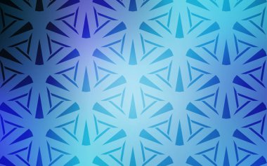 Açık Pembe, Üçgen tarzı mavi vektör doku.