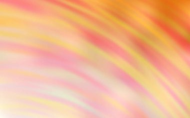 Işık turuncu vektör doku kavisli hatları ile.