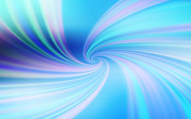 Wry çizgileri ile hafif BLUE vektör şablonu.