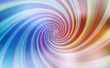 Açık Mavi, Gece gökyüzü yıldızları ile sarı vektör deseni.