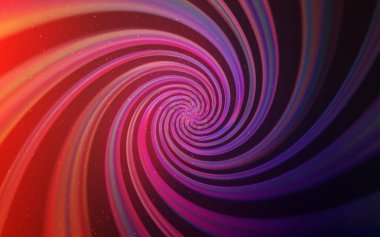 Açık Pembe, Gece gökyüzü yıldızları ile kırmızı vektör deseni.