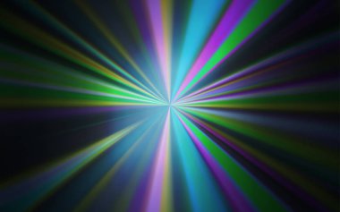 Koyu mavi vektör parlak şablonu bulanıklaştırdı.