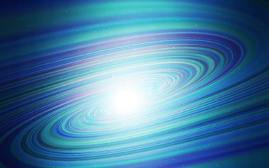 Gökada yıldız ışık mavi vektör arka plan.