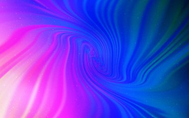 Hafif pembe, mavi vektör doku ile Samanyolu yıldız.